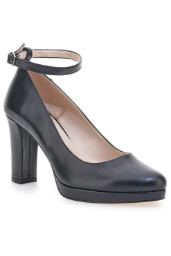 Décolleté nere con cinturino e tacco largo 2594PT-PITTARELLO GLAM Hot
