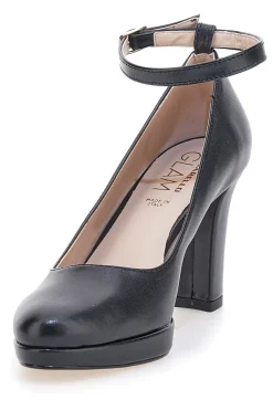Décolleté nere con cinturino e tacco largo 2594PT-PITTARELLO GLAM Hot