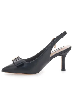 Décolleté Nere Con Cinturino e Tacco F030-FERRE' Clearance