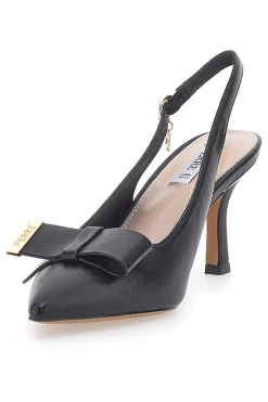 Décolleté Nere Con Cinturino e Tacco F030-FERRE' Clearance
