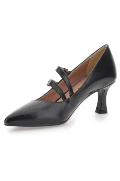 Décolleté nere con cinturino Obliquo 4362-PITTARELLO CLASS Best