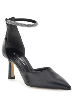 Décolleté nere con cinturino 709-PITTARELLO COUTURE Outlet