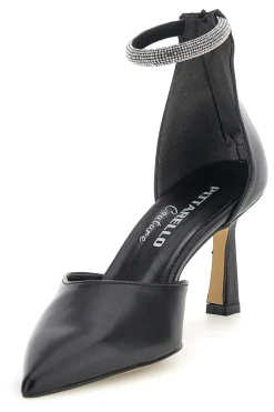 Décolleté nere con cinturino 709-PITTARELLO COUTURE Outlet