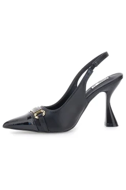 Décolleté nere con punta sfilata e tacco scultura Ferré F467C580-FERRE' Best