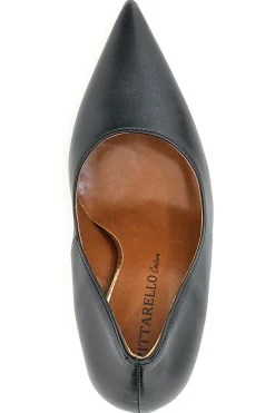 Décolleté nere con punta sfilata e tacco a stiletto 1380-PITTARELLO COUTURE Outlet