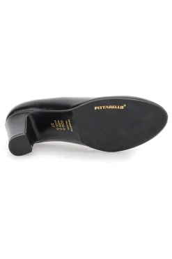 Décolleté nere con tacco a Rocchetto 557-PITTARELLO CLASS Outlet