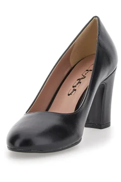 Décolleté nere con tacco a Rocchetto 557-PITTARELLO CLASS Outlet