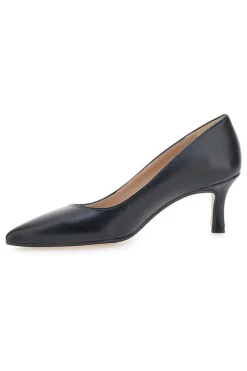 Décolleté nere con tacco basso e punta affusolata 6043-PITTARELLO VERA New