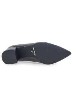 Décolleté Nere Con Tacco Basso 1025-THE FIRST Sale