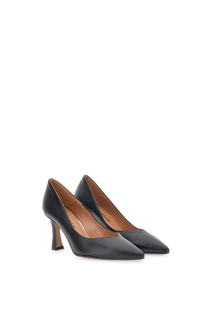 Décolleté Nere Con Tacco 8 cm Made In Italy 3354-PITTARELLO Outlet