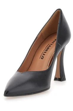 Décolleté Nere Con Tacco 9,5 cm Made In Italy 157-PITTARELLO Clearance