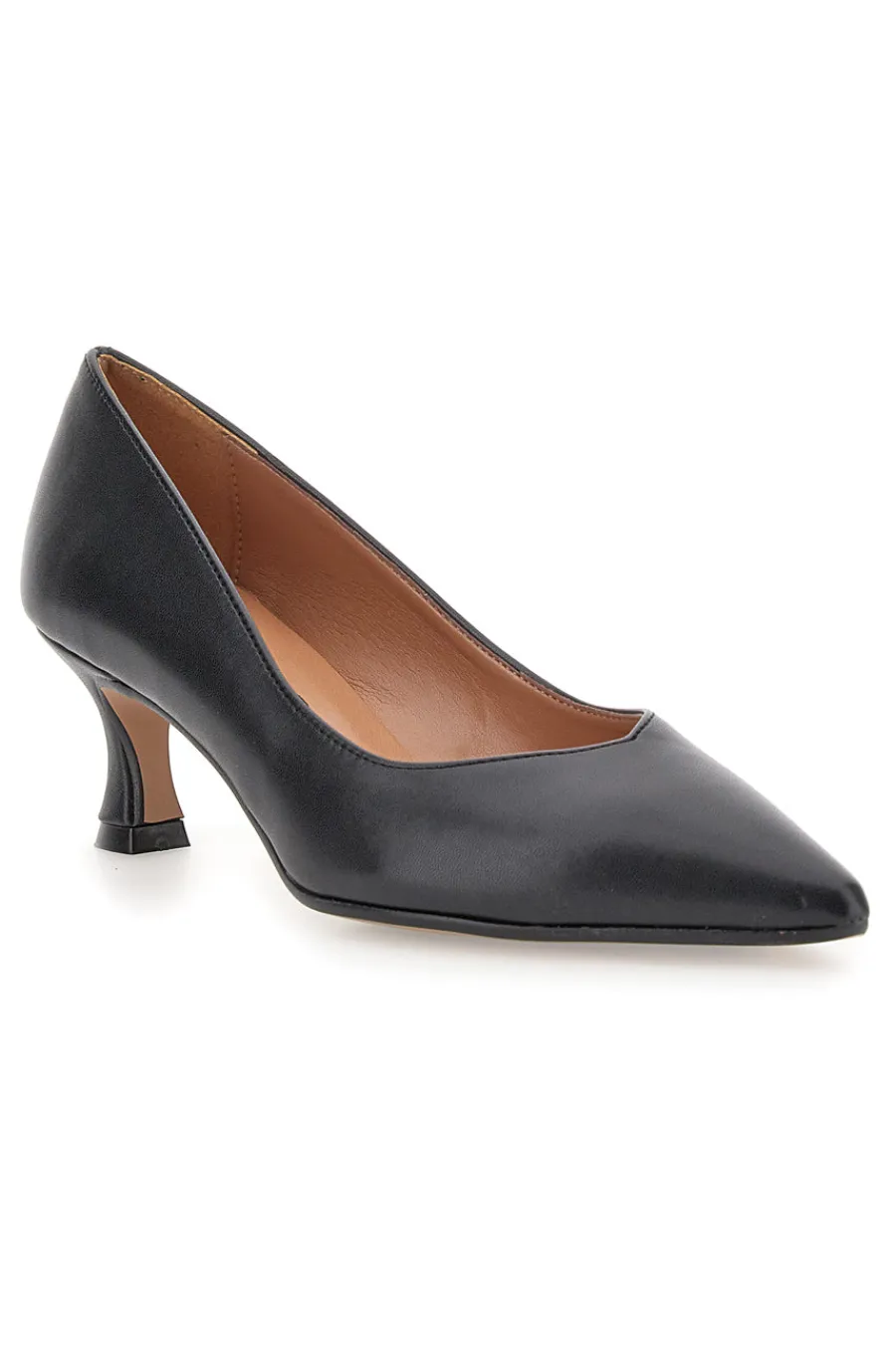 Décolleté Nere Con Tacco 6 cm Made In Italy 61-PITTARELLO Sale