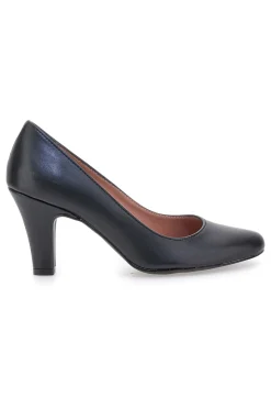 Décolleté nere con tacco medio e punta arrotondata 1043-PITTARELLO CLASS Clearance