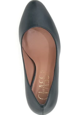 Décolleté nere con tacco medio e punta arrotondata 1043-PITTARELLO CLASS Clearance