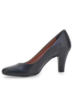 Décolleté nere con tacco medio e punta arrotondata 1043-PITTARELLO CLASS Clearance