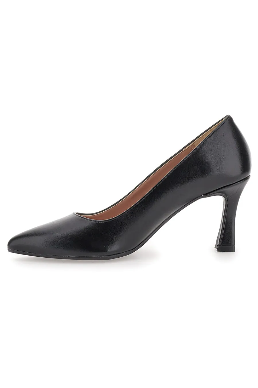 Décolleté nere con tacco medio 370-PITTARELLO CLASS Outlet