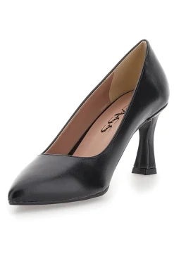 Décolleté nere con tacco medio 370-PITTARELLO CLASS Outlet