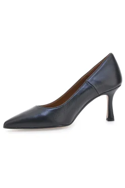 Décolleté nere in pelle con tacco a spillo 777 Made in Italy-PITTARELLO PLUS