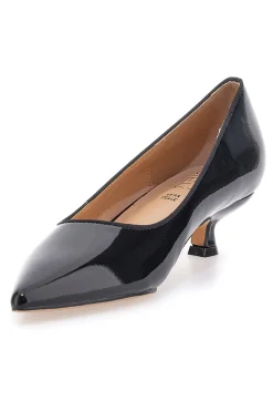 Décolleté nere in vernice con tacco basso 9904H18-MON DIEU Clearance