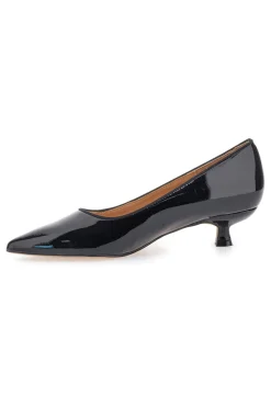 Décolleté nere in vernice con tacco basso 9904H18-MON DIEU Clearance
