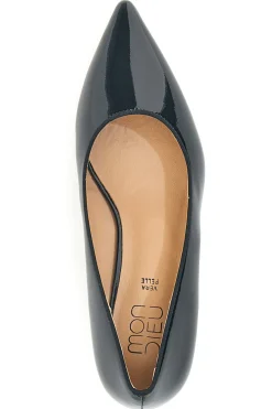 Décolleté nere in vernice con tacco basso 9904H18-MON DIEU Clearance
