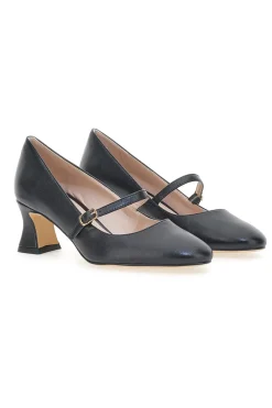 Décolleté Nere Mary Jane con Tacco Basso 3605-PITTARELLO GLAM Online