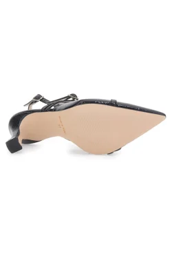 Décolleté Nere Slingback a Punta 3831-PITTARELLO GLAM Outlet