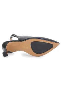 Décolleté Nere Slingback con Tacco Medio 2371-PITTARELLO GLAM Online