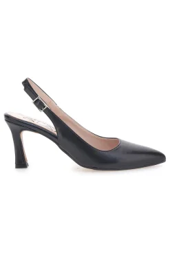 Décolleté Nere Slingback con Tacco Medio 2371-PITTARELLO GLAM Online