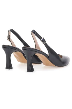 Décolleté Nere Slingback con Tacco Medio 2371-PITTARELLO GLAM Online