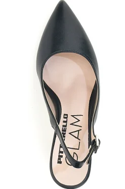 Décolleté Nere Slingback con Tacco Medio 2371-PITTARELLO GLAM Online
