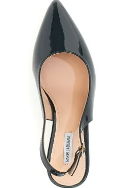 Décolleté Nere Slingback Effetto Vernice 51260-MARIELLA BURANI Sale