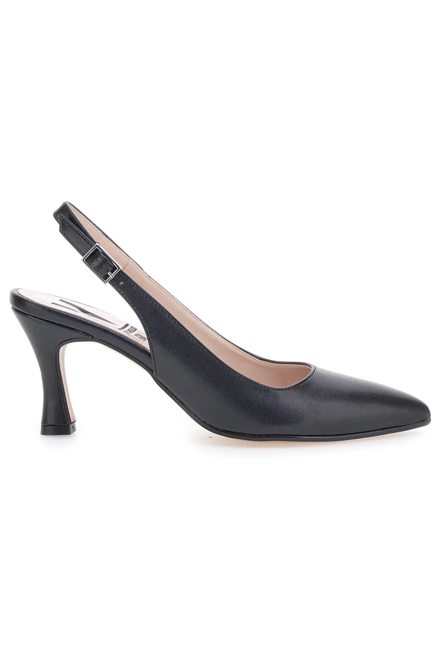Décolleté nere slingback Made in Italy Pittarello 4371-PITTARELLO VERA