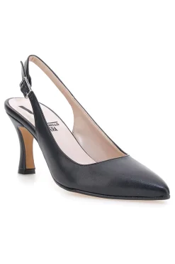 Décolleté nere slingback Made in Italy Pittarello 4371-PITTARELLO VERA