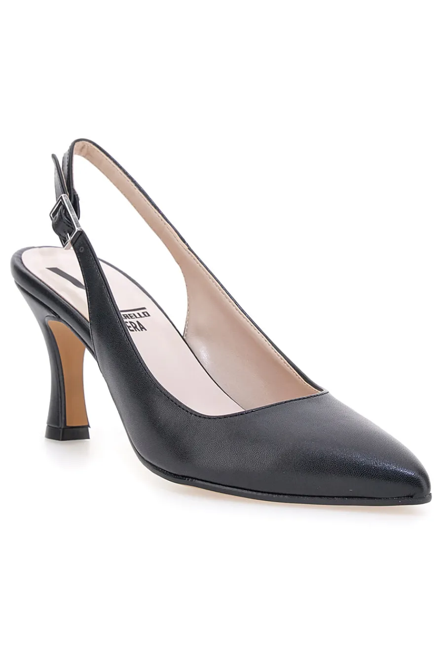 Décolleté nere slingback Made in Italy Pittarello 4371-PITTARELLO VERA