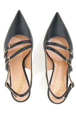 Décolleté Nere Slingback 383801-PITTARELLO MUST HAVE Sale