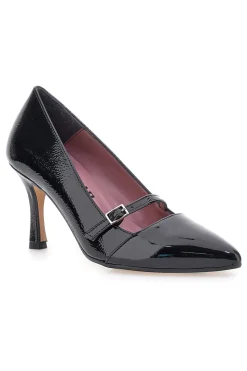 Décolleté nere verniciate con cinturino 63100-PITTARELLO GLAM Sale