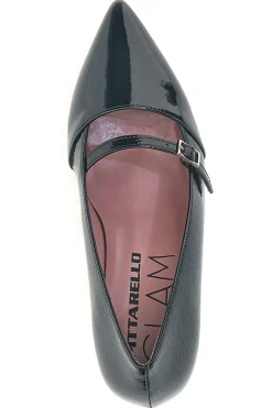 Décolleté nere verniciate con cinturino 63100-PITTARELLO GLAM Sale