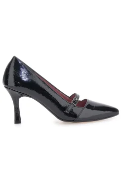 Décolleté nere verniciate con cinturino 63100-PITTARELLO GLAM Sale