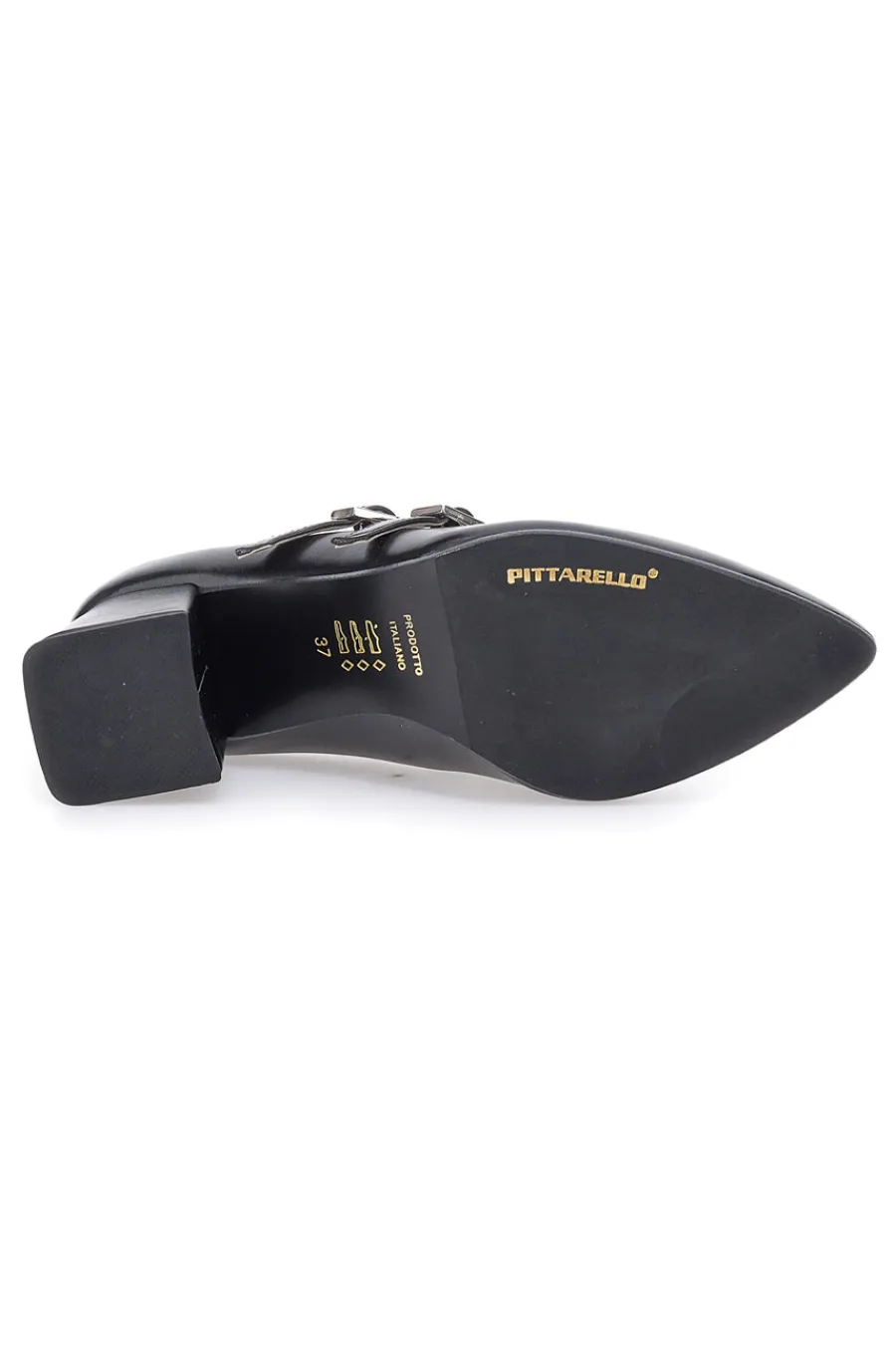 Décolleté Nero con doppio cinturino 775-PITTARELLO CLASS Hot