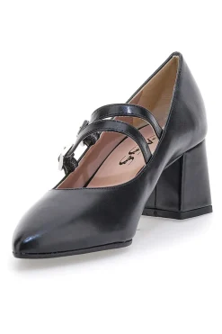 Décolleté Nero con doppio cinturino 775-PITTARELLO CLASS Hot