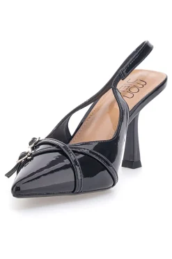 Décolleté effetto vernice slingback con cinturini CMJ2405315-MON DIEU Online