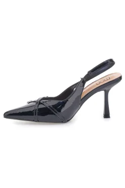 Décolleté effetto vernice slingback con cinturini CMJ2405315-MON DIEU Online