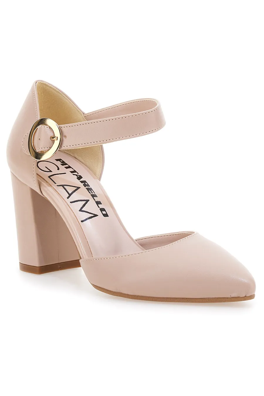 Décolleté Nude a Punta con Cinturino PITTARELLO CLASS 2122-PITTARELLO GLAM Clearance