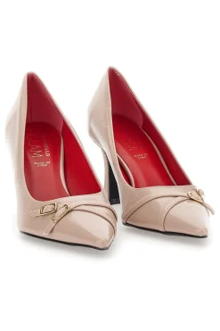 Décolleté nude a punta con tacco a rocchetto 3700-PITTARELLO GLAM Clearance