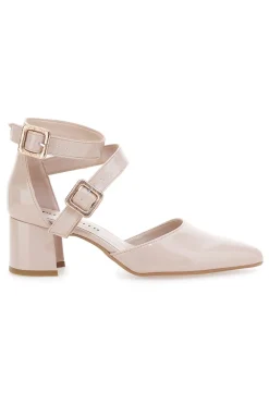 Décolleté Nude Con Cinturino e Tacco 8012-PITTARELLO Clearance