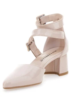 Décolleté Nude Con Cinturino e Tacco 8012-PITTARELLO Clearance