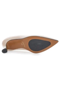 Décolleté nude con tacco basso a rocchetto 61-PITTARELLO COUTURE New