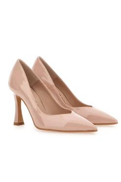 Décolleté Nude in Vernice a Punta 157-PITTARELLO COUTURE