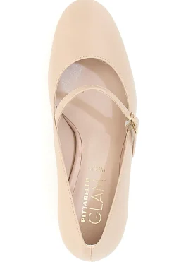 Décolleté Nude Mary Jane con Tacco Basso 3605-PITTARELLO GLAM New